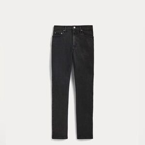 Everlane Mid-rise Black Skinny Jeans